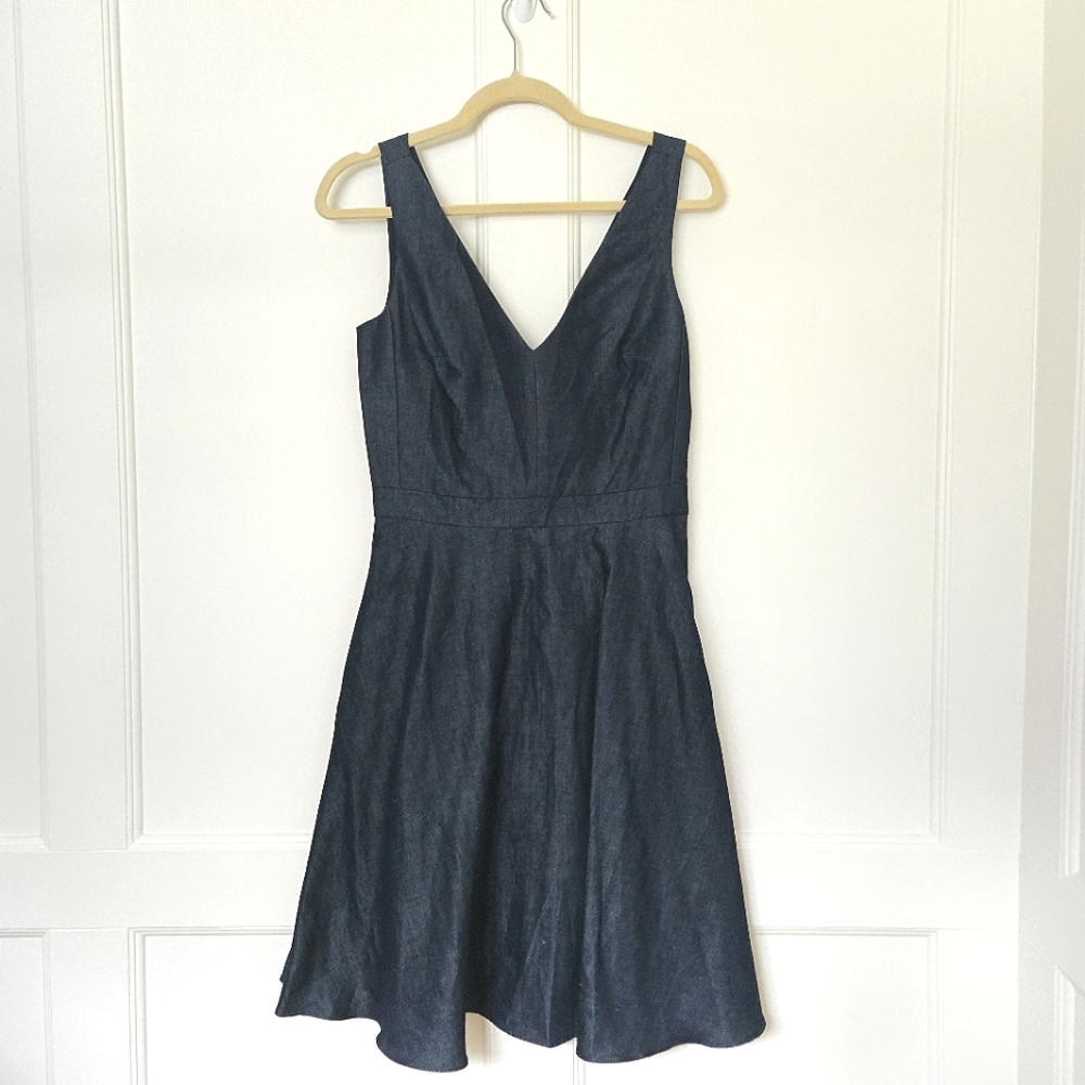 Gap double v dress sz 0